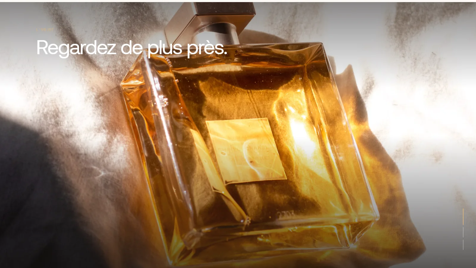 A closer look at the bottle
