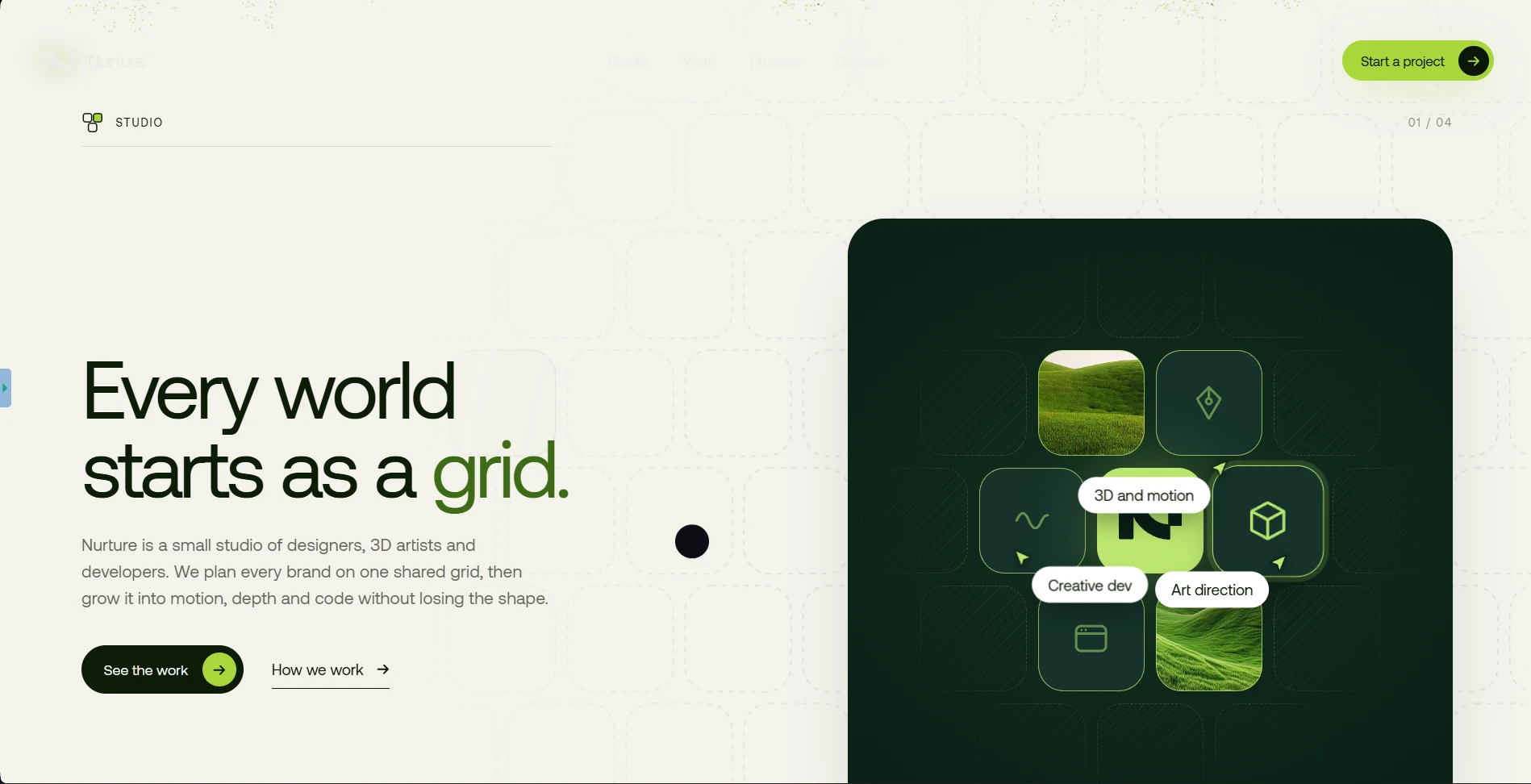 Studio: every world starts as a grid